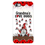 Personalized Grandma's Love Bugs Phone Case Printed V3Q 2803