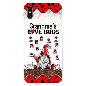 Personalized Grandma's Love Bugs Phone Case Printed V3Q 2803