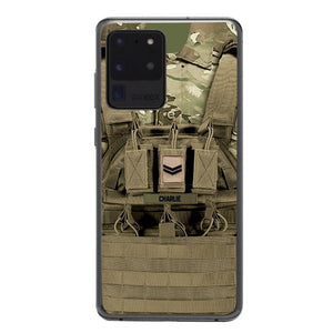 Personalized British Soldier Phone Case Printed 25MAR-DT29