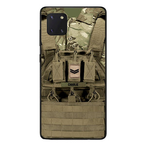 Personalized British Soldier Phone Case Printed 25MAR-DT29