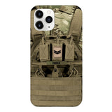 Personalized British Soldier Phone Case Printed 25MAR-DT29