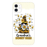 PERSONALIZED GRANDMA'S HONEY BEE WITH KID NAME PHONECASE QTTN3003