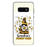 PERSONALIZED GRANDMA'S HONEY BEE WITH KID NAME PHONECASE QTTN3003