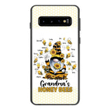 PERSONALIZED GRANDMA'S HONEY BEE WITH KID NAME PHONECASE QTTN3003