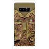 Personalized Italian Soldier/Veterans Phone Case Printed 22MAR-HQ31