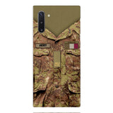 Personalized Italian Soldier/Veterans Phone Case Printed 22MAR-HQ31