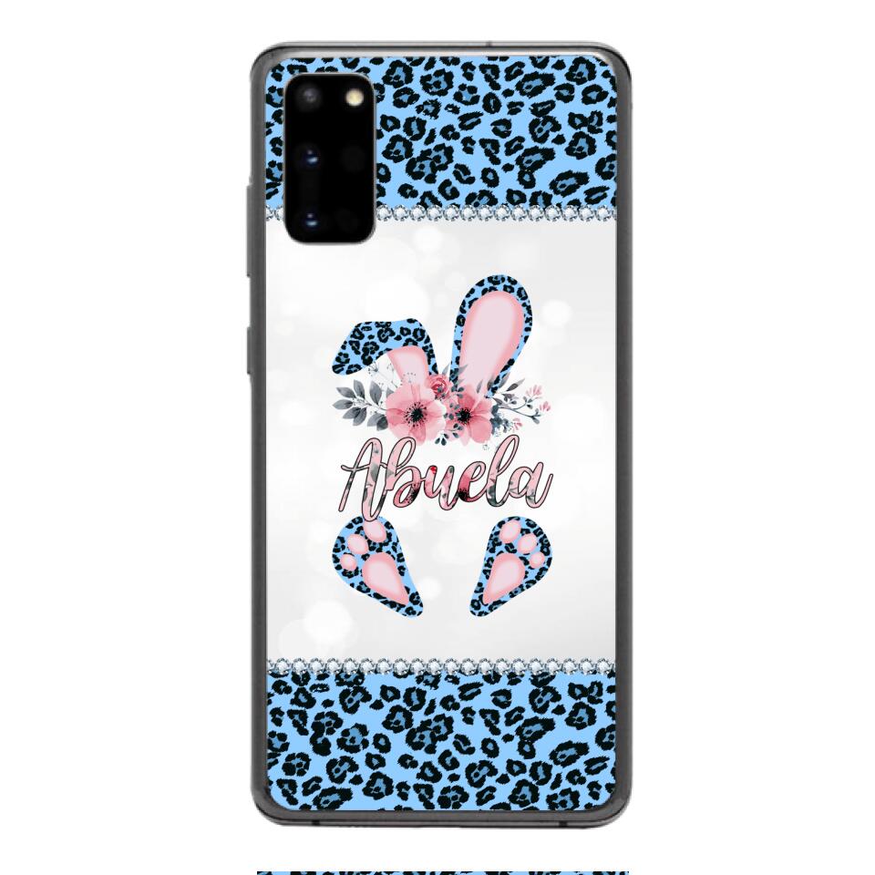 PERSONALIZED GRANDMA BUNNY PHONECASE QTDT0104