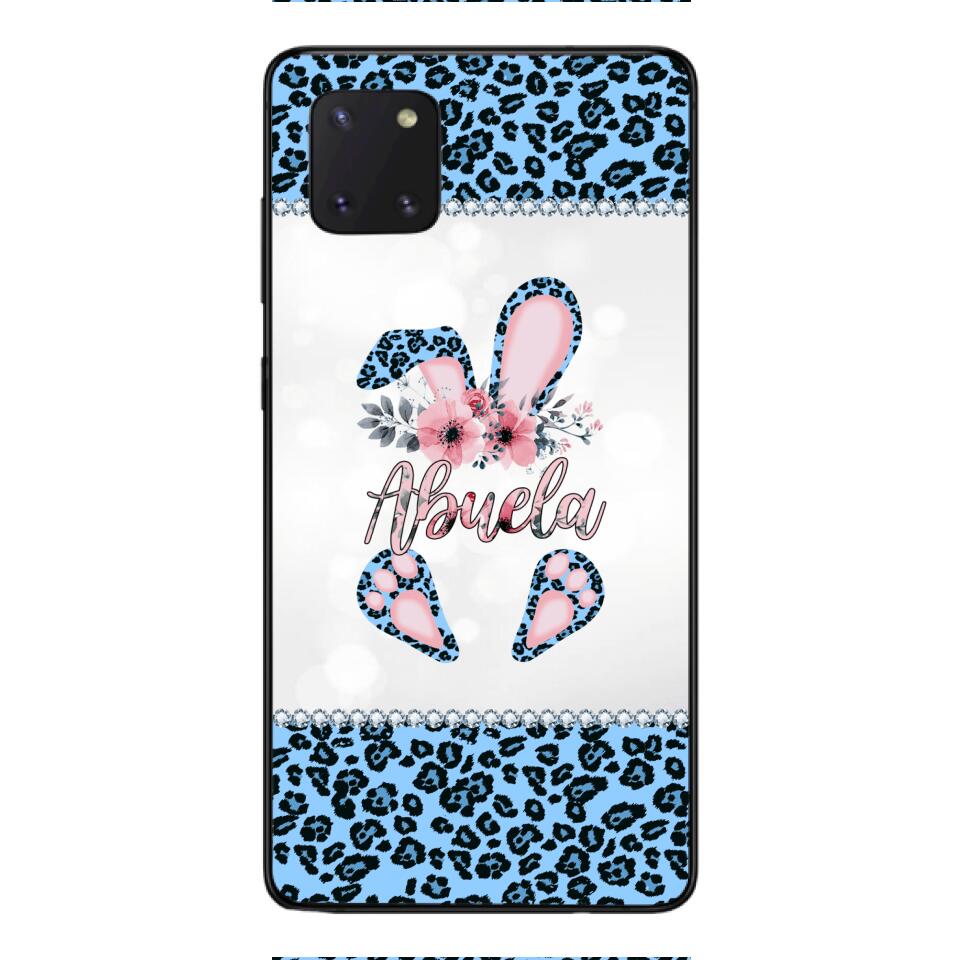 PERSONALIZED GRANDMA BUNNY PHONECASE QTDT0104