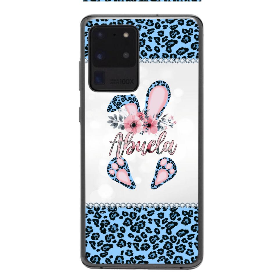 PERSONALIZED GRANDMA BUNNY PHONECASE QTDT0104