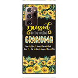 PERSONALIZED GRANDMA SUNFLOWER PHONECASE 3N 0104