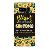 PERSONALIZED GRANDMA SUNFLOWER PHONECASE 3N 0104