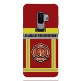 Personalized U.S Firefighter Phone Case Printed 22APR-LN01