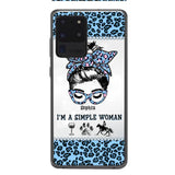 Personalized Simple Woman Love Horse Phone Case Printed 22APR-DT01