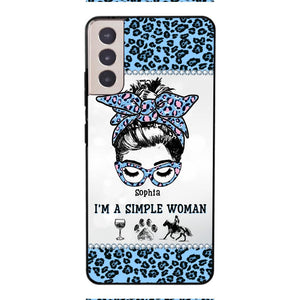 Personalized Simple Woman Love Horse Phone Case Printed 22APR-DT01