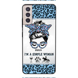 Personalized Simple Woman Love Horse Phone Case Printed 22APR-DT01