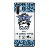 Personalized Simple Woman Love Horse Phone Case Printed 22APR-DT01