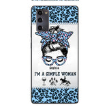 Personalized Simple Woman Love Horse Phone Case Printed 22APR-DT01