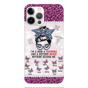 Personalized Grandma Nurse Phone Case Printed 22APR-MQ01