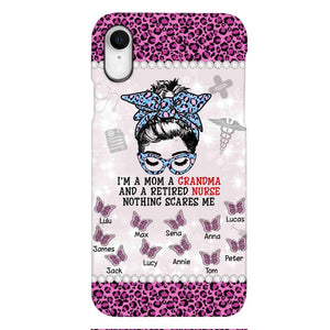 Personalized Grandma Nurse Phone Case Printed 22APR-MQ01