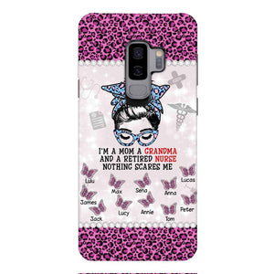 Personalized Grandma Nurse Phone Case Printed 22APR-MQ01