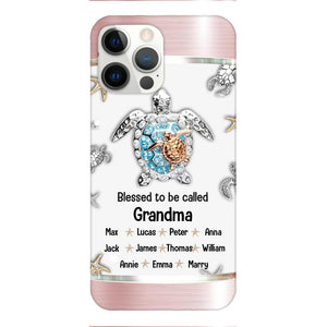 Personalized Grandma Kid Phone Case Printed 22MAR-MQ04