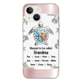 Personalized Grandma Kid Phone Case Printed 22MAR-MQ04