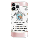 Personalized Grandma Kid Phone Case Printed 22MAR-MQ04