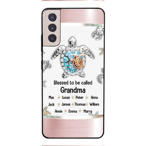 Personalized Grandma Kid Phone Case Printed 22MAR-MQ04