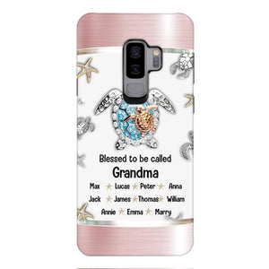 Personalized Grandma Kid Phone Case Printed 22MAR-MQ04