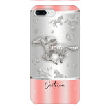 Personalized Horse Lover Phone Case Printed 22APR-HC04