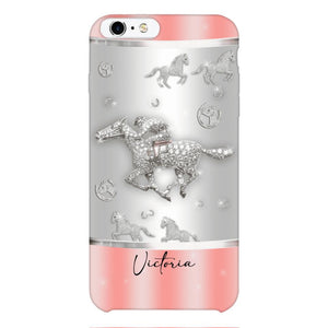 Personalized Horse Lover Phone Case Printed 22APR-HC04