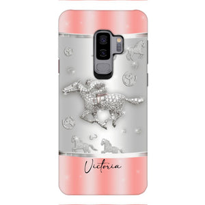 Personalized Horse Lover Phone Case Printed 22APR-HC04