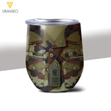 Personalized Irish Soldier/Veterans Tumbler Printed 22APR-HQ04