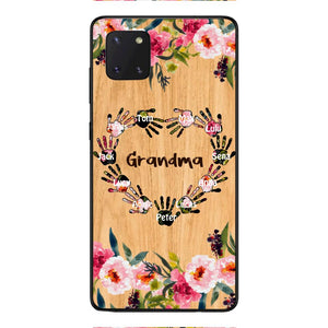 Personalized Grandma Kid Phone Case Printed 22APR-DT04