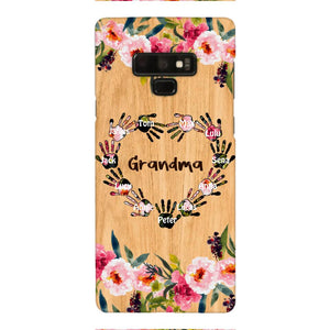 Personalized Grandma Kid Phone Case Printed 22APR-DT04