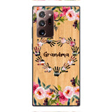 Personalized Grandma Kid Phone Case Printed 22APR-DT04