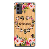 Personalized Grandma Kid Phone Case Printed 22APR-DT04