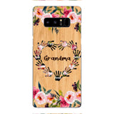 Personalized Grandma Kid Phone Case Printed 22APR-DT04