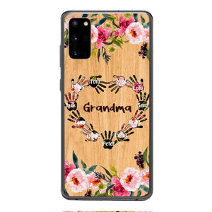 Personalized Grandma Kid Phone Case Printed 22APR-DT04