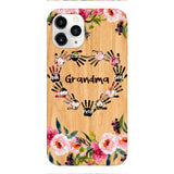 Personalized Grandma Kid Phone Case Printed 22APR-DT04