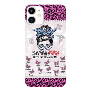 Personalized Grandma Nurse Phone Case Printed 22APR-MQ01