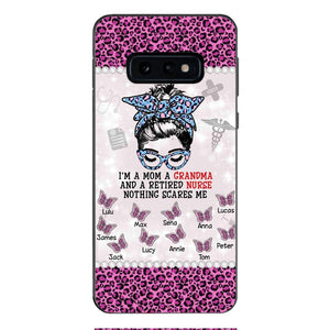 Personalized Grandma Nurse Phone Case Printed 22APR-MQ01