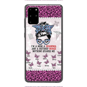 Personalized Grandma Nurse Phone Case Printed 22APR-MQ01