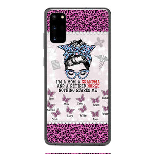 Personalized Grandma Nurse Phone Case Printed 22APR-MQ01