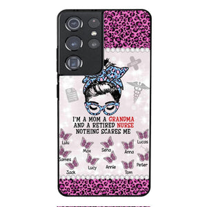 Personalized Grandma Nurse Phone Case Printed 22APR-MQ01