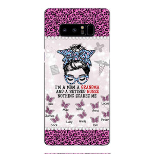 Personalized Grandma Nurse Phone Case Printed 22APR-MQ01