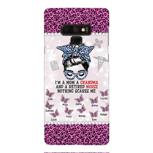 Personalized Grandma Nurse Phone Case Printed 22APR-MQ01