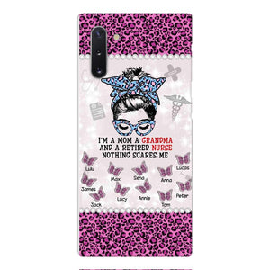 Personalized Grandma Nurse Phone Case Printed 22APR-MQ01