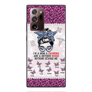 Personalized Grandma Nurse Phone Case Printed 22APR-MQ01