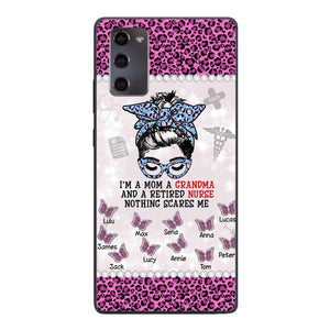 Personalized Grandma Nurse Phone Case Printed 22APR-MQ01